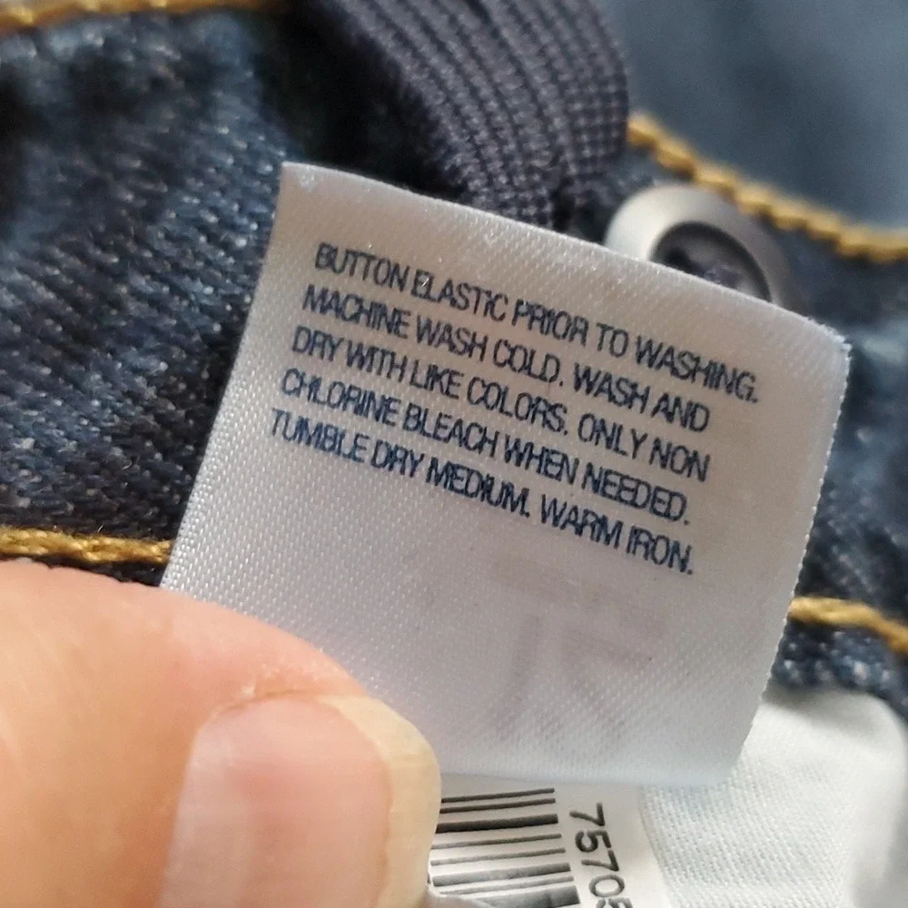 Old Navy Boys Skinny Dark Wash Jeans Size 12R‎